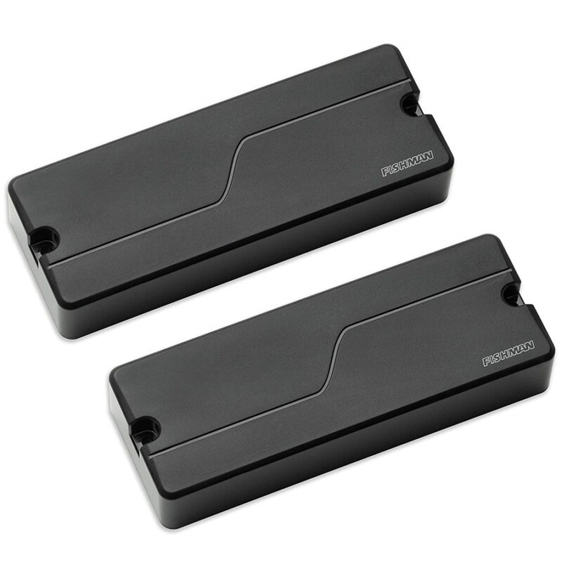 Fishman Fluence Bass Soapbar Black Plastic set/2 5 Corde