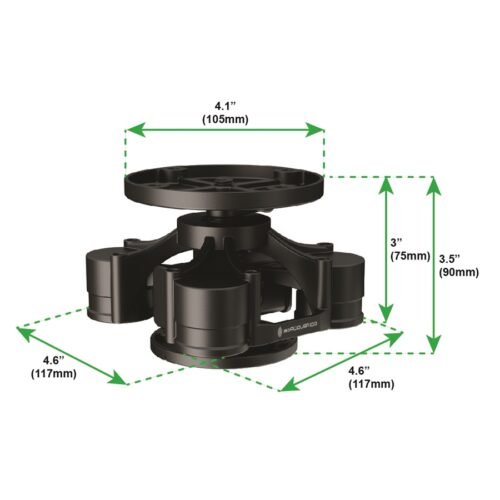 IsoAcoustics V120 Supporto disaccoppiatore