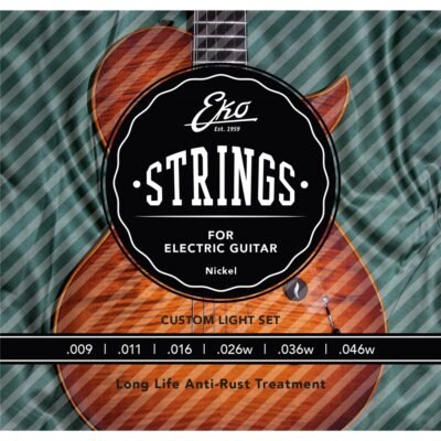 Eko Guitars Corde Chitarra Elettrica 9-46 Light Set/6