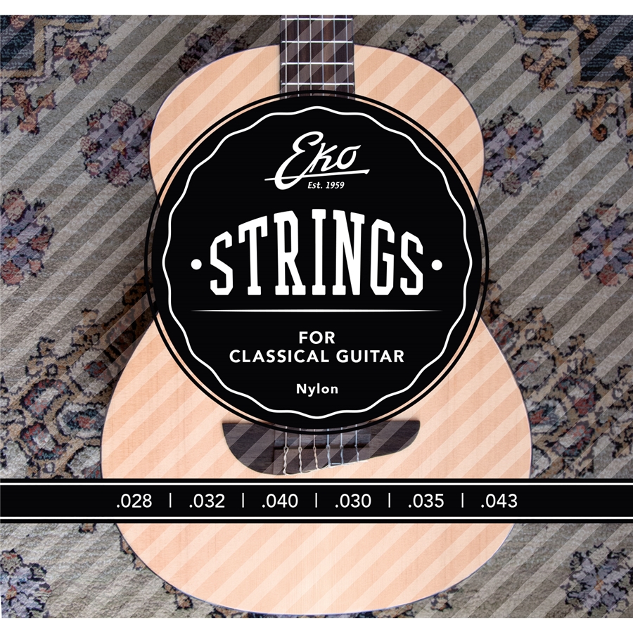 Eko Guitars Corde Chitarra Classica 28-43 Medium Tension Set/6
