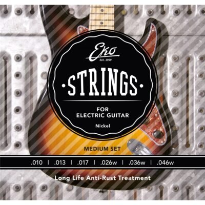 Eko Guitars Corde Chitarra Elettrica 10-46 Regular Set/6