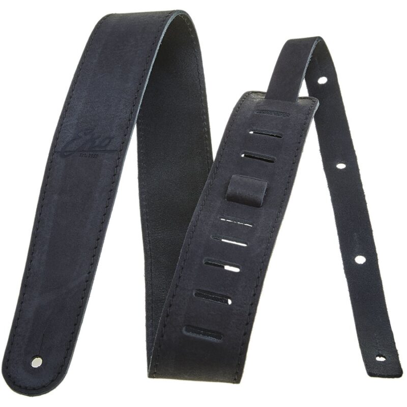 Eko Guitars GBU Strap Leather Plus Black
