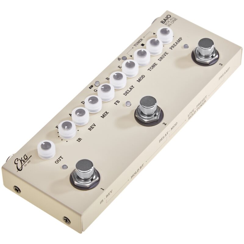 Eko Guitars BAIO Pedale Multieffetto con IR integrati