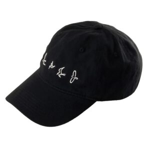 PRS Low-Profile Baseball Hat Birds Logo Black