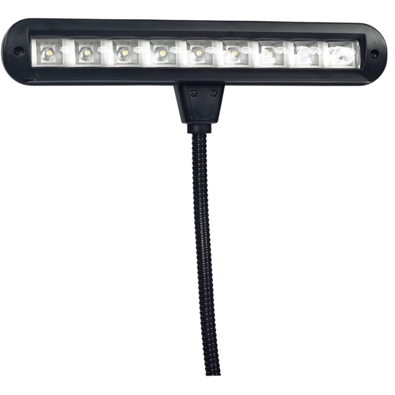RTX LPL Lampada a Clip Flessibile per Leggio (9 led)