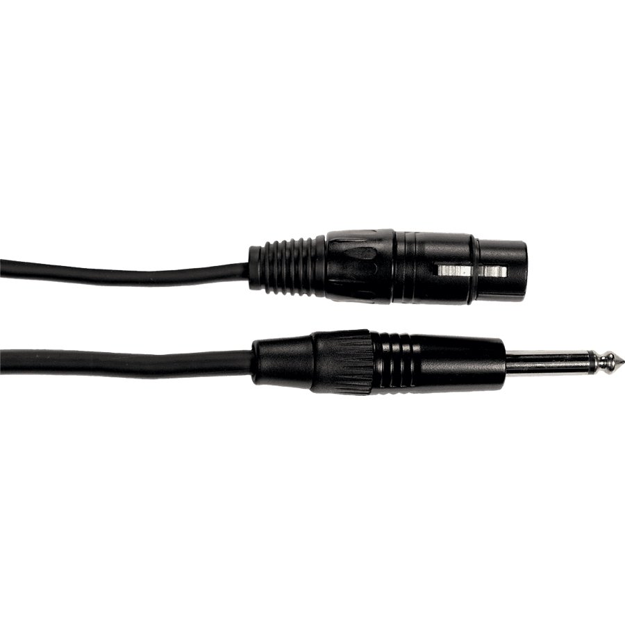 Yellow Cable M05J Cavo Microfonico Jack Sbilanciato/XLR Femmina 5 m