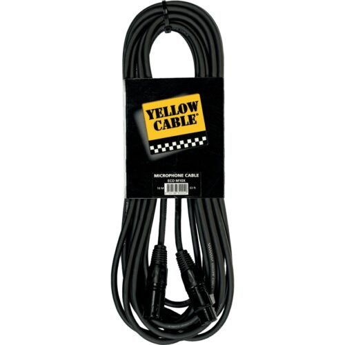 Yellow Cable M10X Cavo Microfonico XLR 10 m