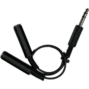 Yellow Cable B2FST Cavo Y Stereo 2x TS (Mono) Femmina/1x Jack TRS (Stereo)