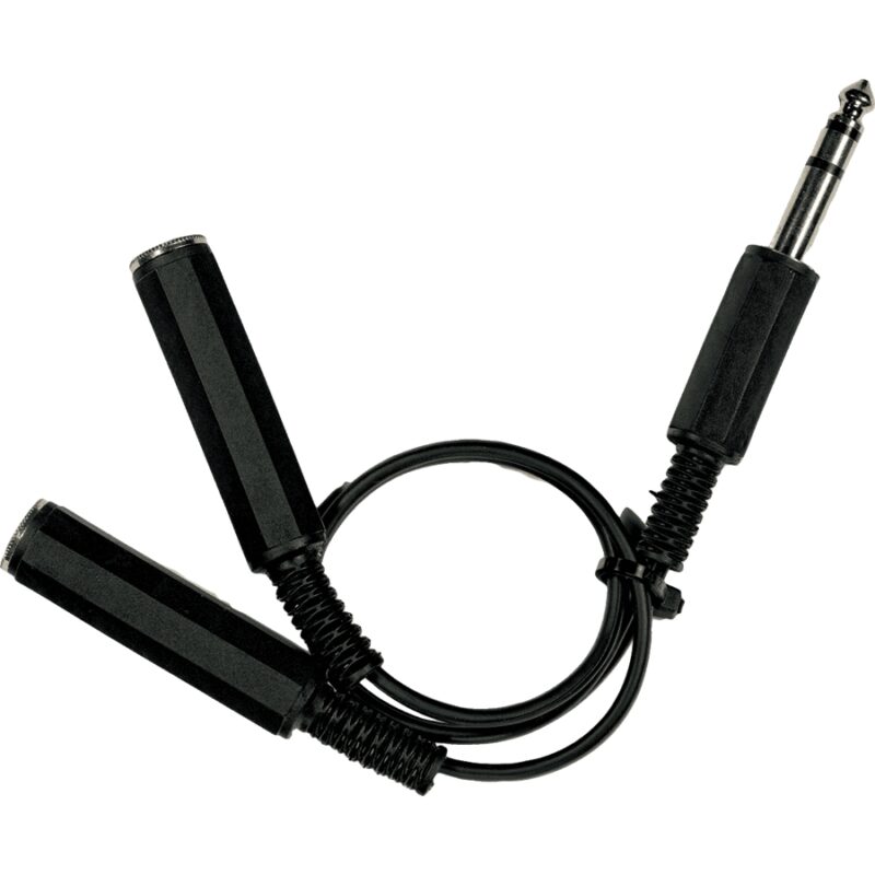 Yellow Cable B2FST Cavo Y Stereo 2x TS (Mono) Femmina/1x Jack TRS (Stereo)