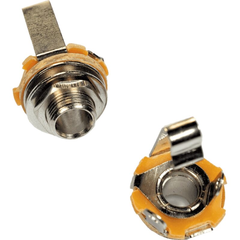 Yellow Cable JACK06 Chassis Jack Mono 2 Pcs