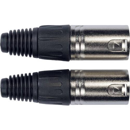 Yellow Cable XLR01 Connettori XLR Maschio 2 Pcs