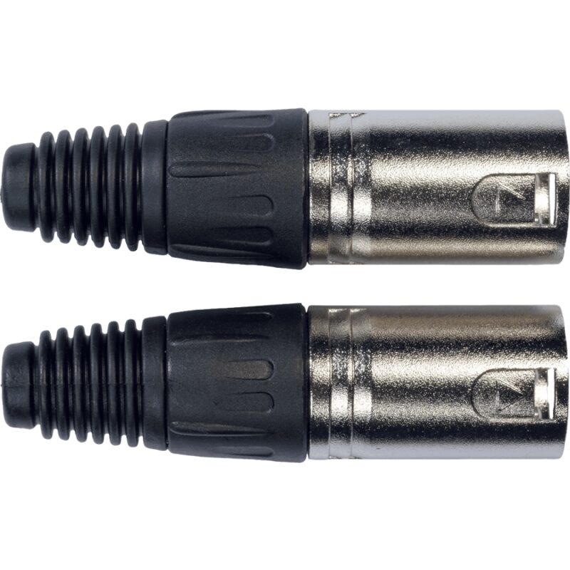 Yellow Cable XLR01 Connettori XLR Maschio 2 Pcs