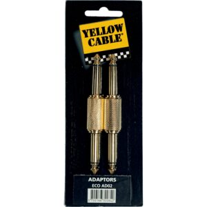 Yellow Cable AD02 Adattatore Jack/Jack Mono Maschio 2 Pcs