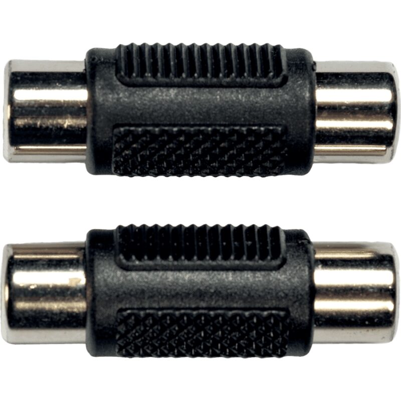 Yellow Cable AD11 Adattatore RCA/RCA Femmina 2 Pcs