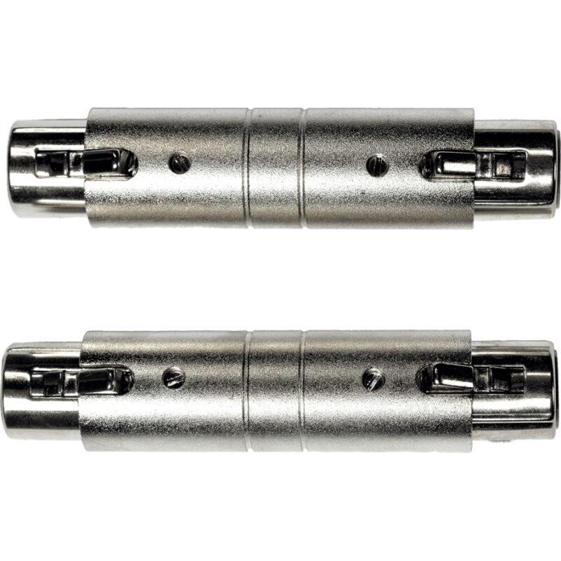 Yellow Cable AD28 Adattatore XLR/XLR Femmina 2 Pcs