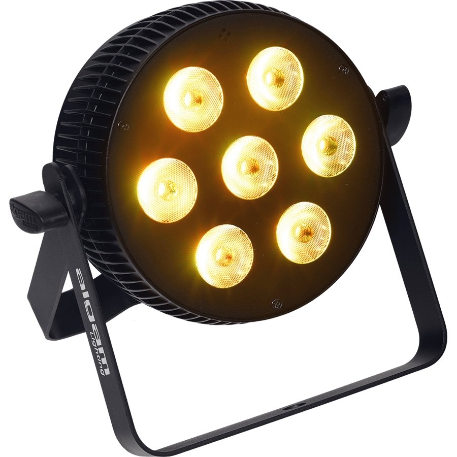 Algam Lighting SLIMPAR-710-QUAD Proiettore Par LED 7 x 10W RGBW