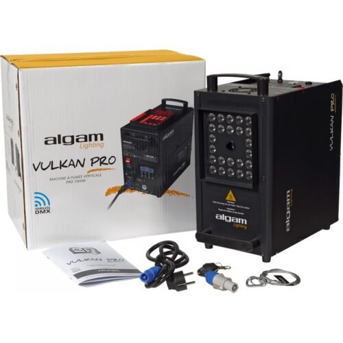 Algam Lighting VULKAN PRO Macchina del Fumo Vert/Orizz Effetto CO2