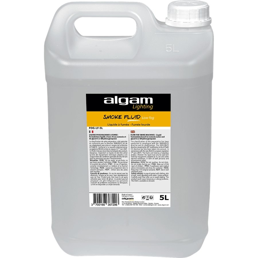 Algam Lighting FOG-LF-5L Liquido Fumo Basso 5L