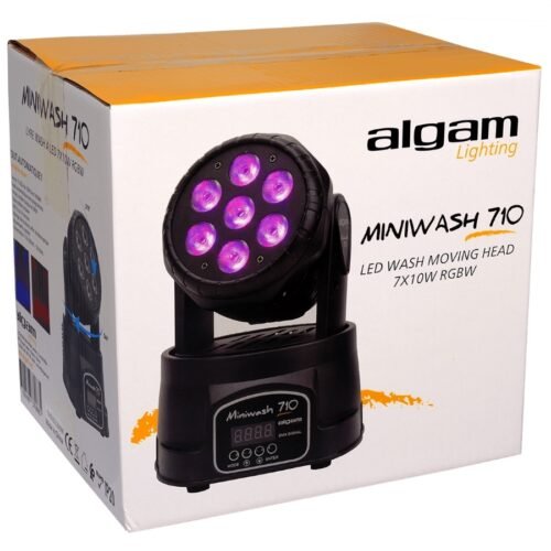 Algam Lighting MINIWASH 710 Wash Testa Mobile LED RGBW 7x10W