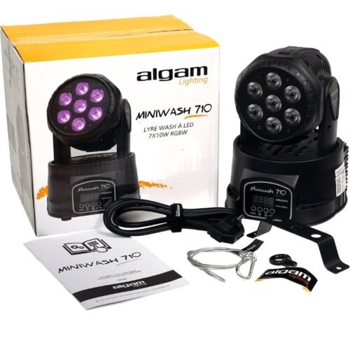 Algam Lighting MINIWASH 710 Wash Testa Mobile LED RGBW 7x10W