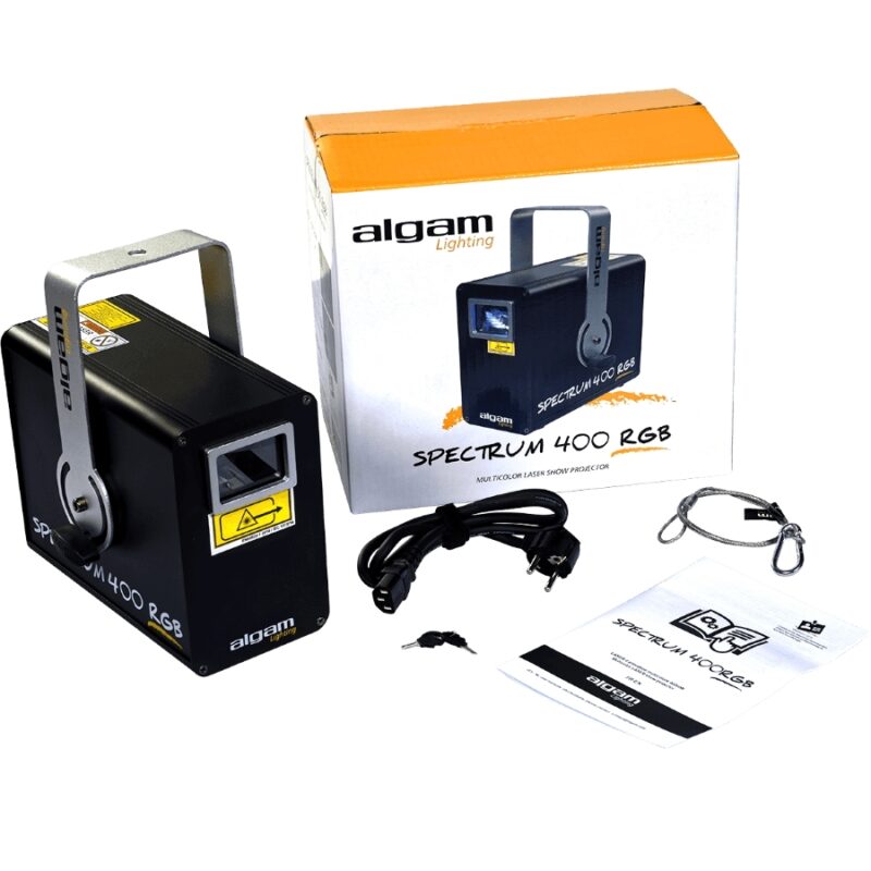 Algam Lighting SPECTRUM 400 RGB Laser policromo red