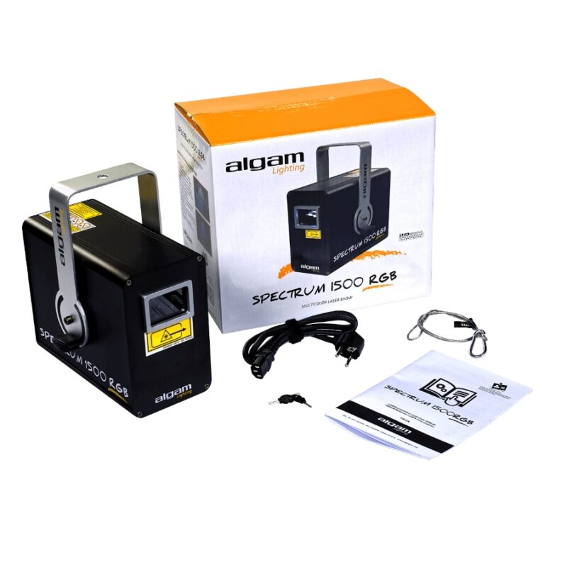 Algam Lighting SPECTRUM 1500 RGB Laser policromo red