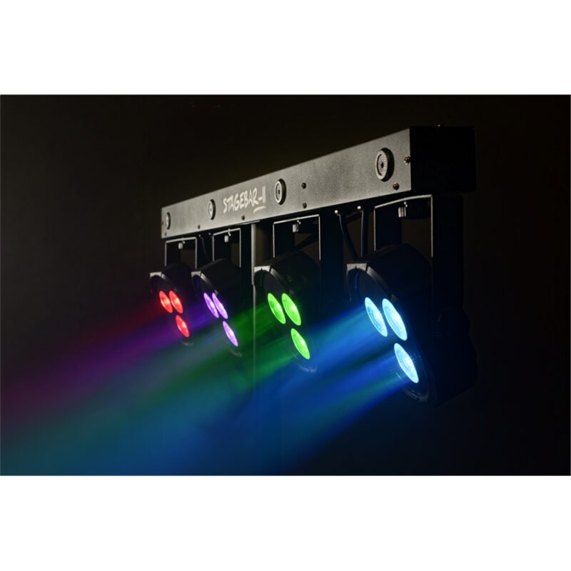 Algam Lighting STAGEBAR-II Set Illuminazione Par LED DMX