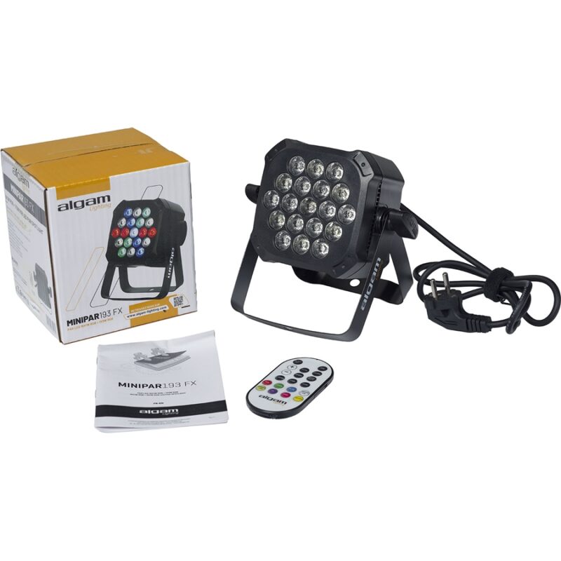 Algam Lighting MINIPAR-193-FX Led 18x1W + 1x3W RGB