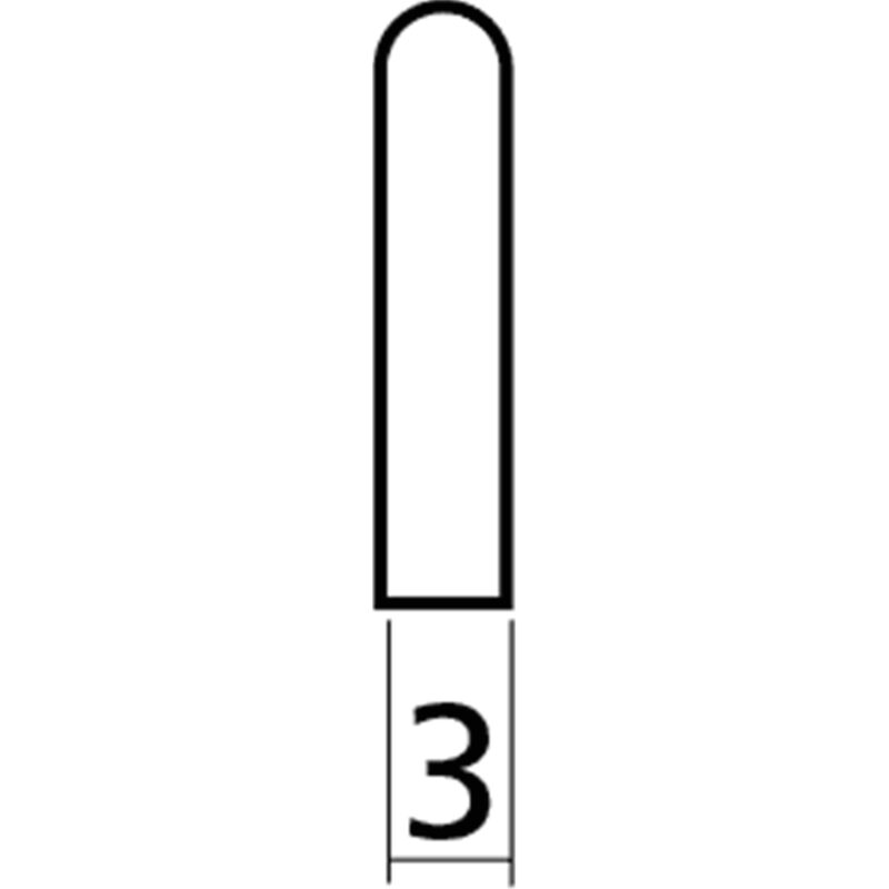 Yellow Parts EZ1491 Selletta Plastica Chitarra Acustica Avorio