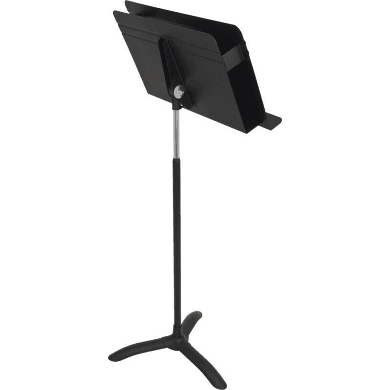 Manhasset 4901 Leggio da Orchestra Nero con Porta Accessori per Direzione