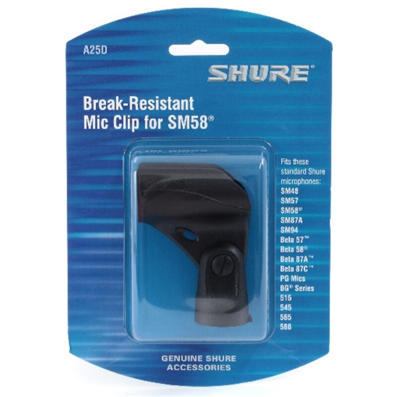 Shure A25D Morsetto da asta microfoni diametro 3/4