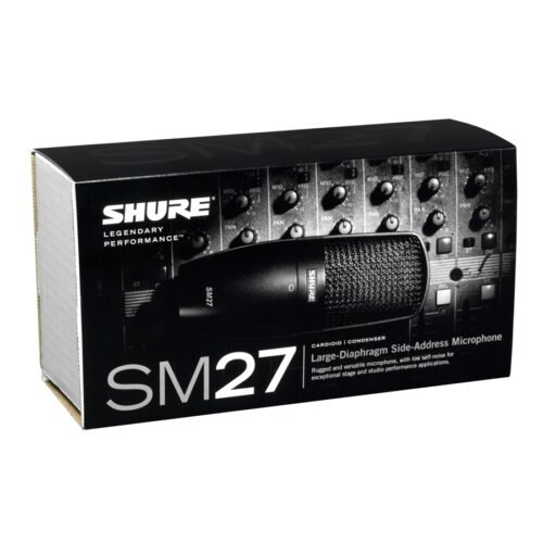 Shure SM27 Microfono condensatore diaframma largo cardioide