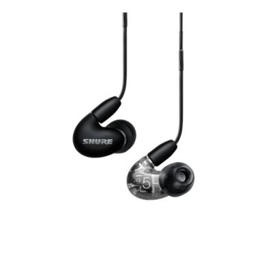 Shure SE53BABK+UNI-EFS AONIC 5 Auricolari colore nero satinato/trasparente