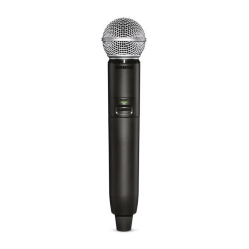 Shure GLXD124R+ con WL185 Sistema Wireless completo