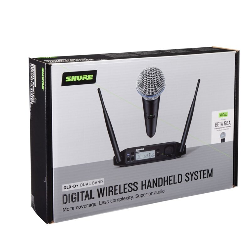 Shure GLXD24+ con Beta 58 Sistema Wireless