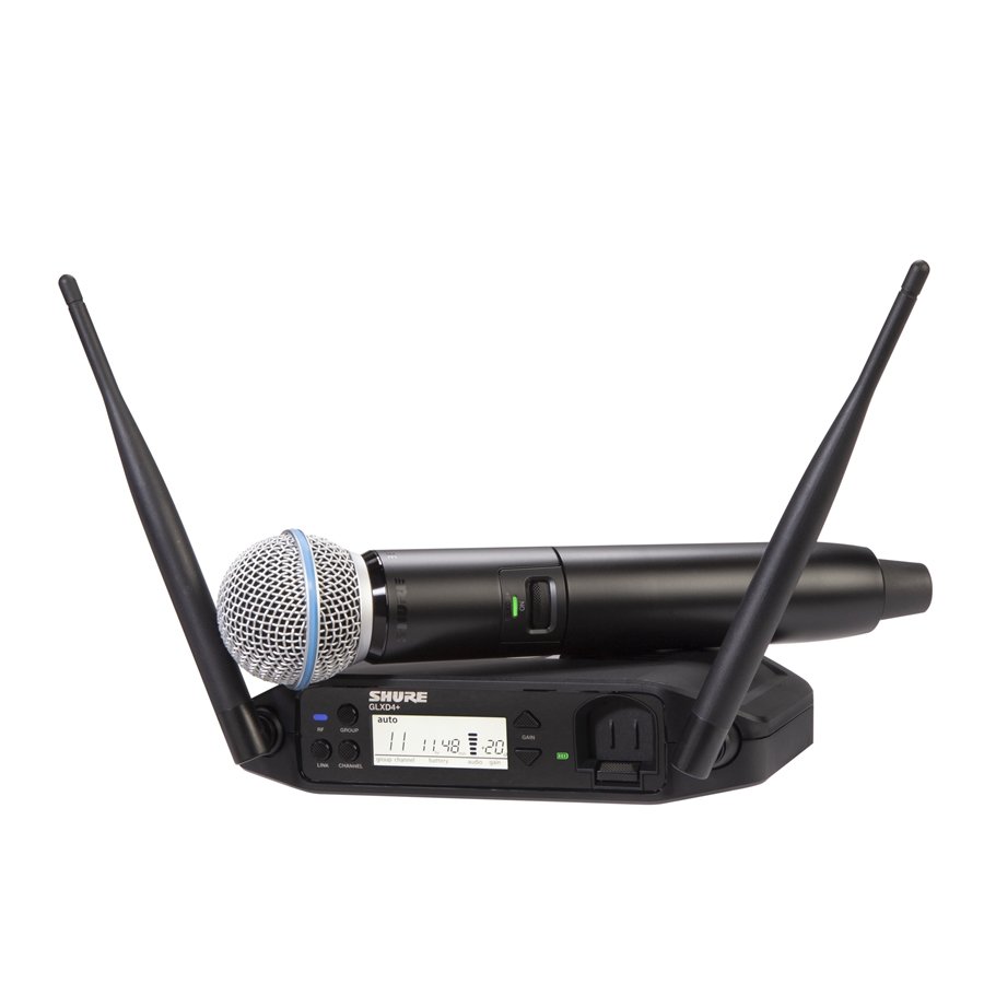 Shure GLXD24+ con Beta 58 Sistema Wireless