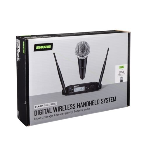 Shure GLXD24+ con SM58 Sistema Wireless