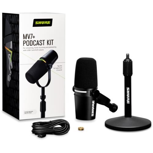 Shure MV7+ Podcast Kit