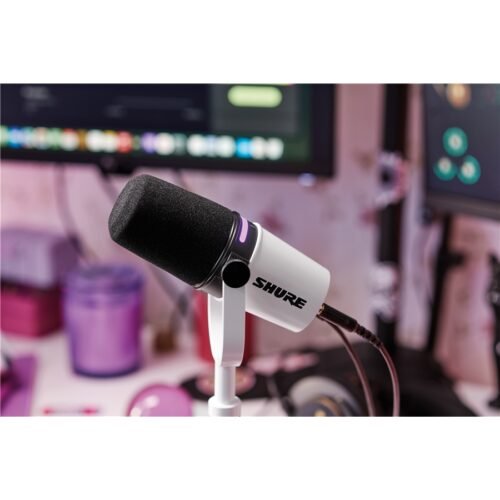 Shure MV7+ White