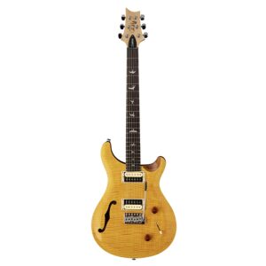 PRS SE Custom 22 Semi-Hollow Violin Top Santana Yellow 2023