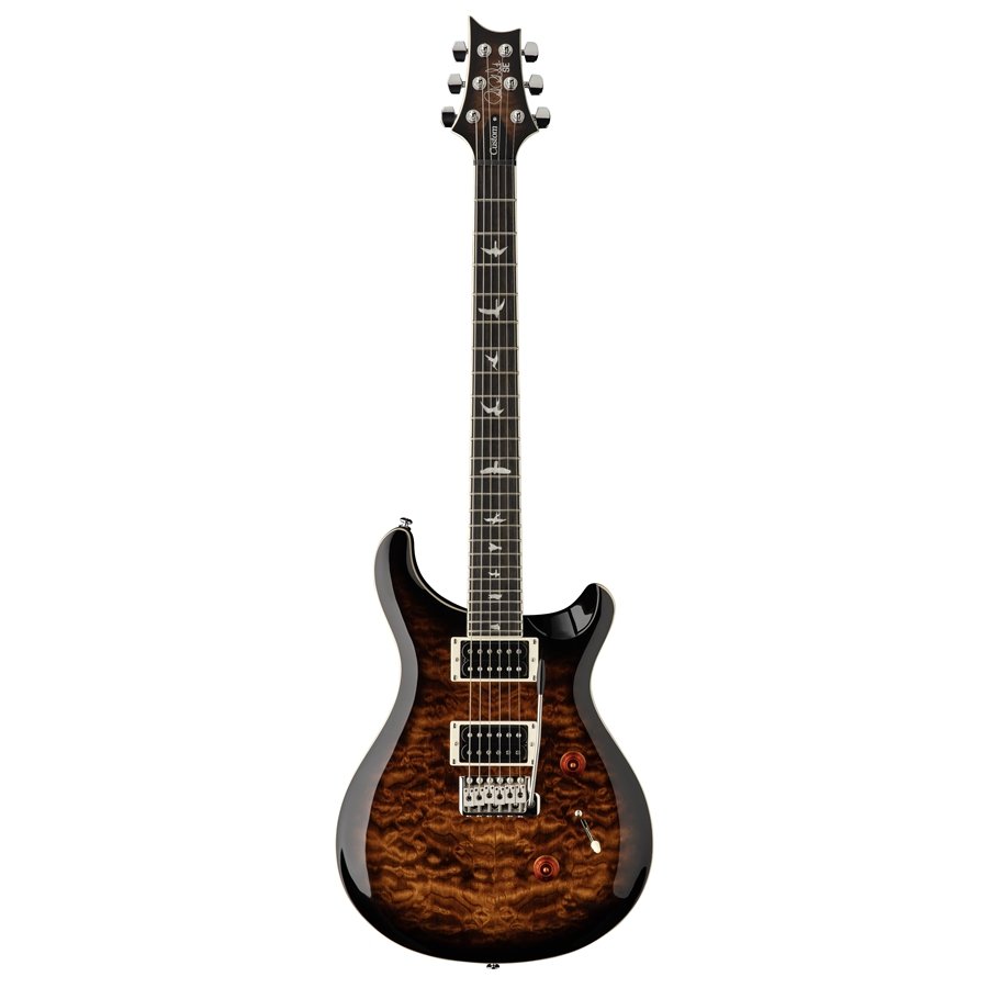 PRS SE Custom 24 Quilt Black Gold Burst