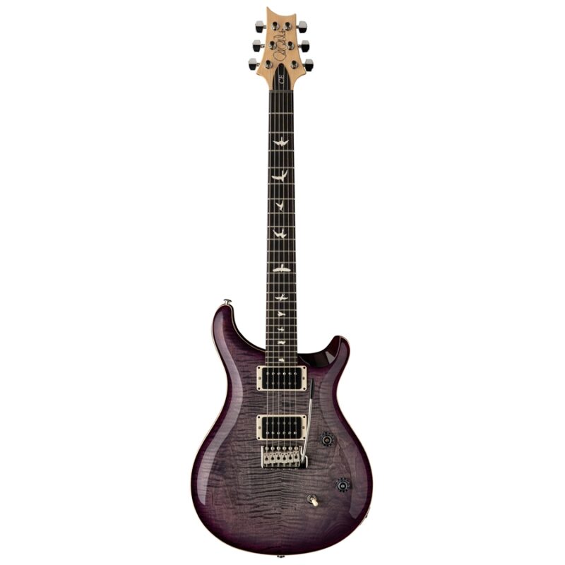 PRS CE 24 Faded Gray Black Purple Burst 2024