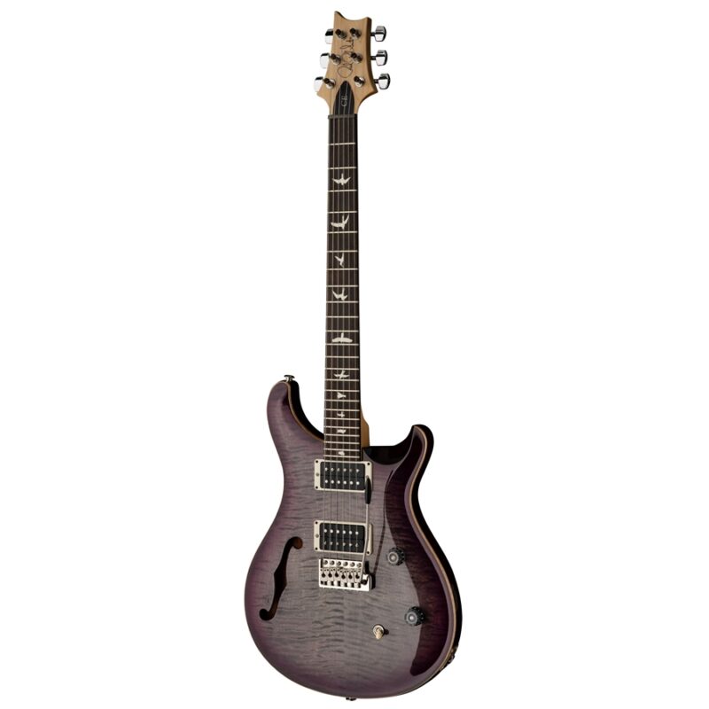 PRS CE 24 Semi-Hollow Faded Gray Purple Burst 2024