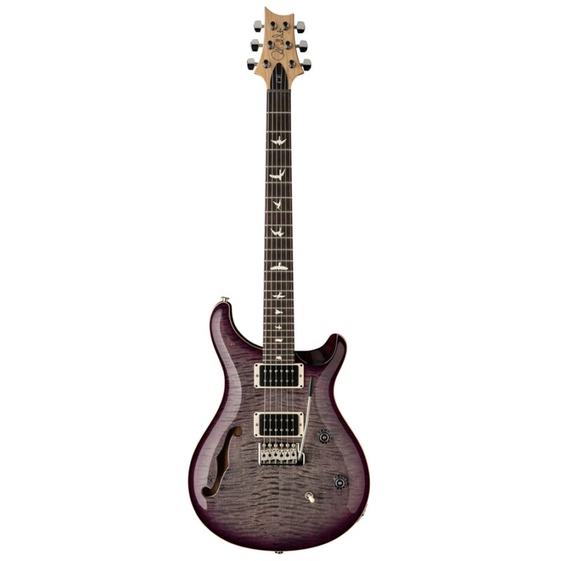 PRS CE 24 Semi-Hollow Faded Gray Purple Burst 2024