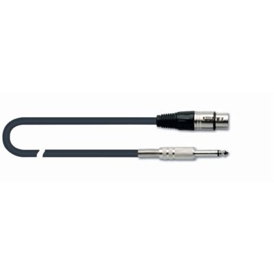 Quik Lok MX/777-5 Cavo XLR Femmina/Jack Mono 5 mt