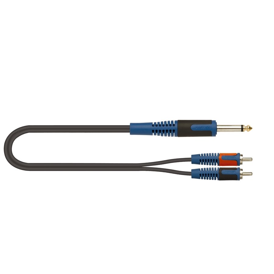 Quik Lok RKSA/160-2 Jack Mono/2 RCA Maschio