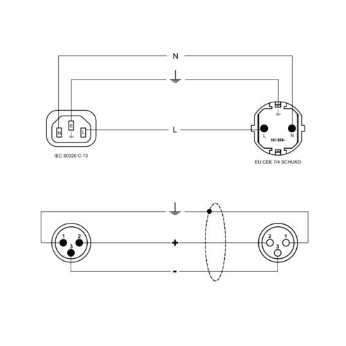 Quik Lok S/396-10 Cavo audio/rete