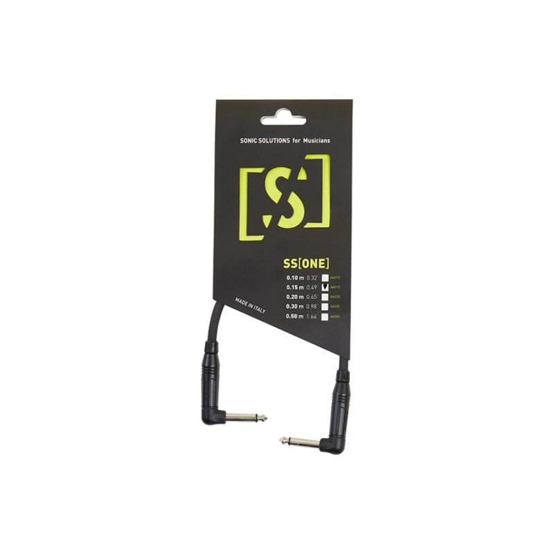 Quik Lok SS/ONE-AA030 2x Jack Mono 90° 30 cm