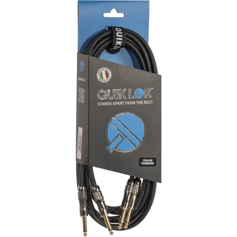 Quik Lok ITST/KEY-3 - 2 Jack Mono/2 Jack Mono