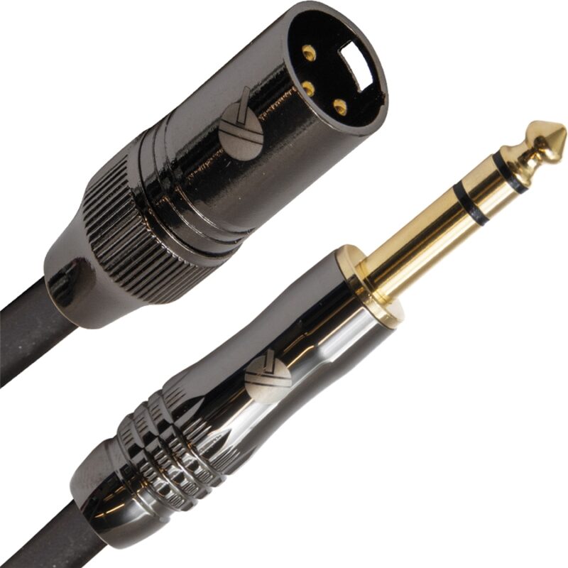 Quik Lok ITST/MJS-3 XLR Maschio/Jack Stereo 3 mt